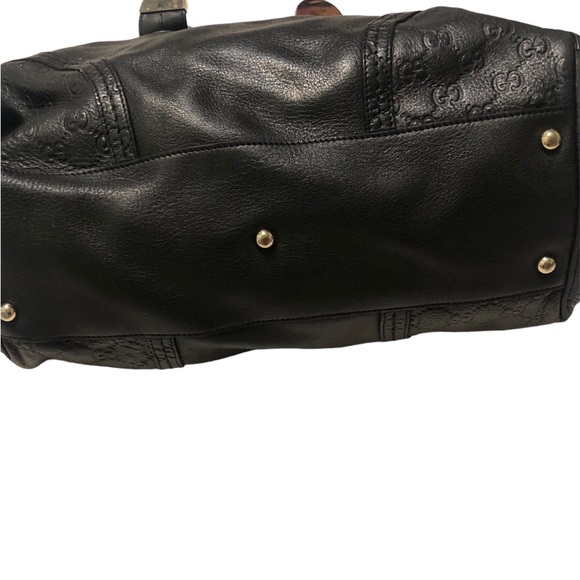 Gucci Authentic Leather Handbag travel  Tote - Picture 5 of 16